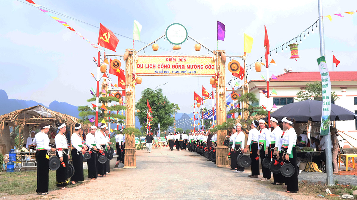Hà Nội ra mắt sản phẩm du lịch cộng đồng Mường Cốc